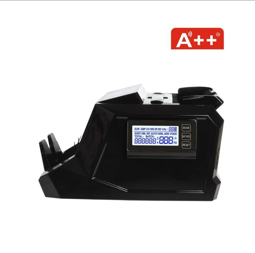 A++ Note/Currency/Money/Cash Counting Machine for Banks and Personal with UV MG Counterfeit Notes Detection Counter Machine - Image 4