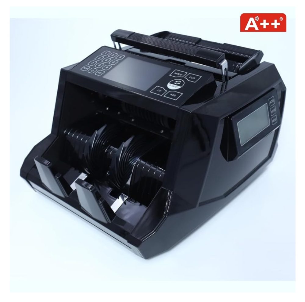 A++ Note/Currency/Money/Cash Counting Machine for Banks and Personal with UV MG Counterfeit Notes Detection Counter Machine - Image 2